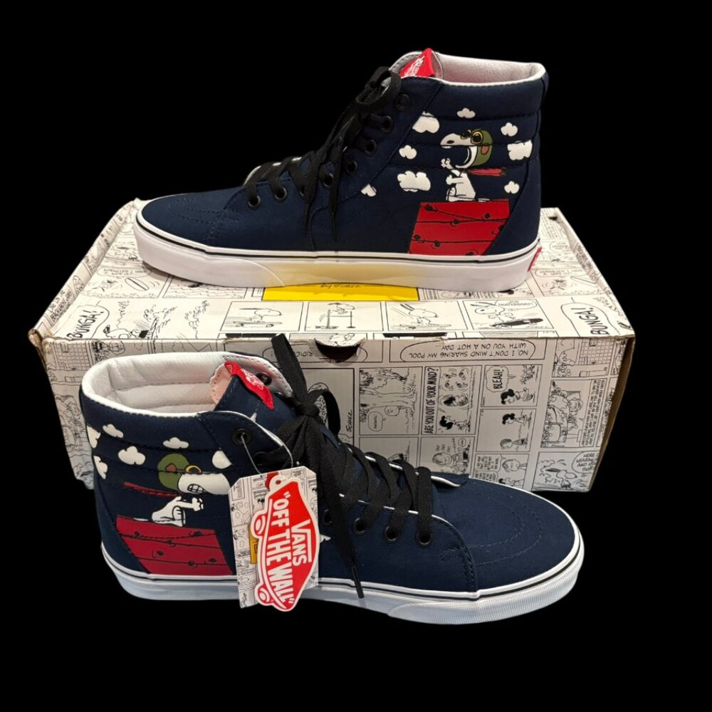 Vans X Peanuts  Snoopy Flying Ace Sk8-Hi